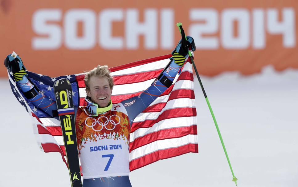 Ligety Ted, statunitense, oro olimpico slalom gigante (LaPresse)